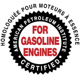 HOMOLOGUÉE POUR MOTEURS À ESSENCE - CERTIFICADO POR EL INSTITUTO AMERICANO DEL PETRÓLEO - PARA MOTORES DE GASOLINA